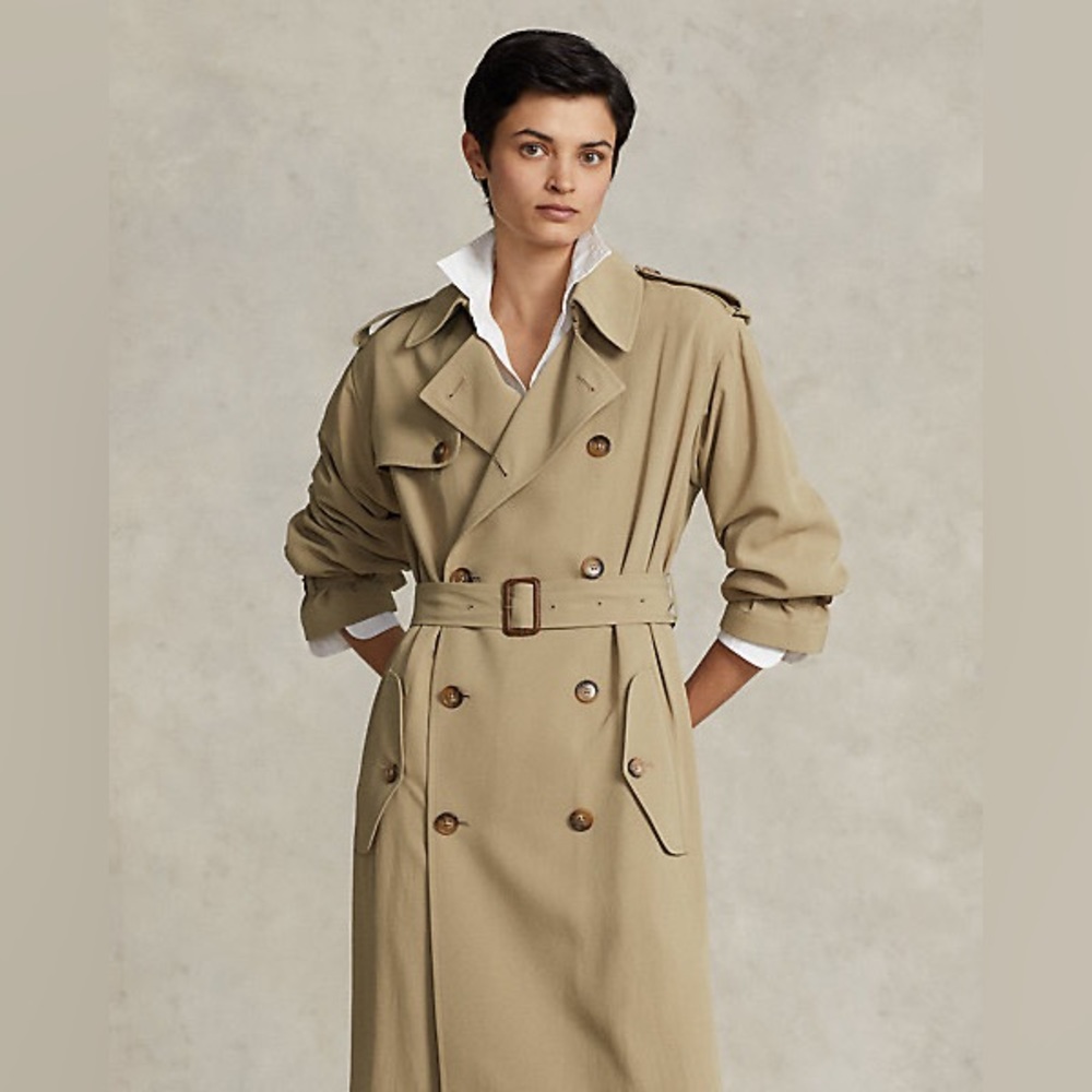 Lauren by Ralph Lauren Hooded Trench Coat